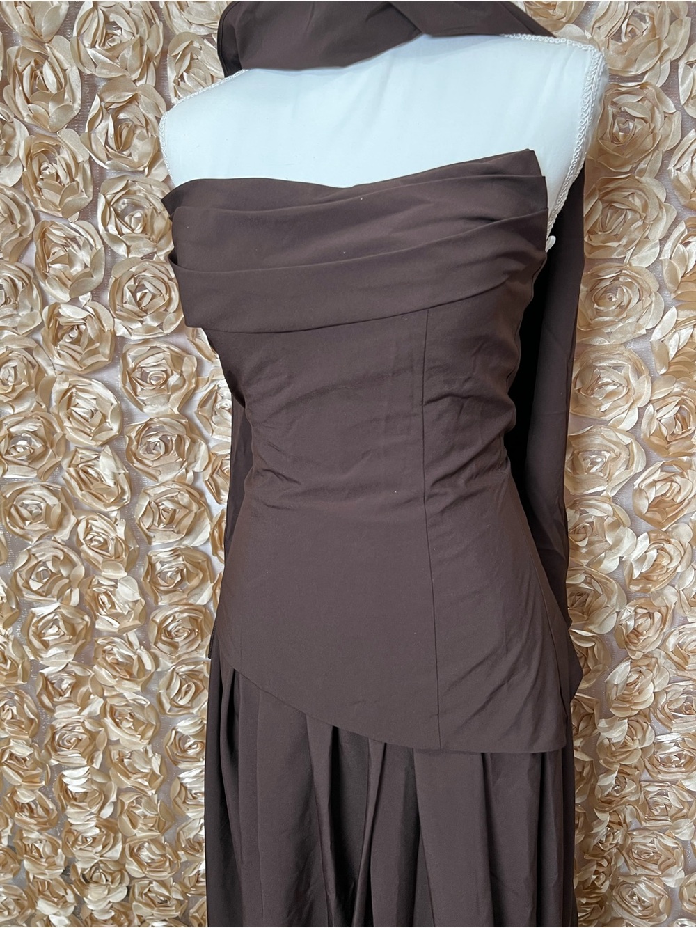 Strapless Chocolate Brown Women's Dress
🚨 NEW WITHOUT TAGS🚨